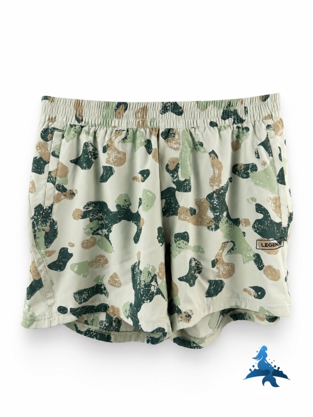 1342 Legends Luka Short Linerless – Large – Distressed Camo Dusty Sage